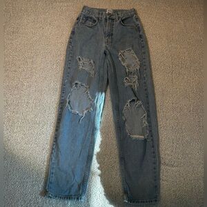 Urban Outfitters' BDG light-wash, high-waisted distressed baggy jeans Size 25